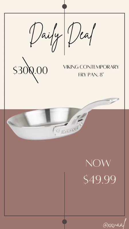 Memorial day sale - viking fry pan for $49.99 + free shipping  

#LTKsalealert #LTKFind #LTKhome