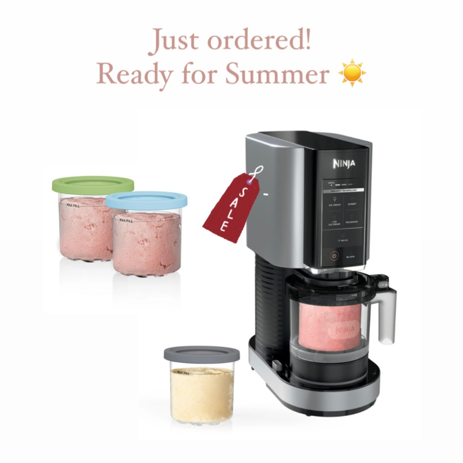 Been waiting for this to go on sale and with summer starting in a week it was perfect timing!! Ninja creami coming right up! @ninja 

#LTKSeasonal #LTKHome #LTKSaleAlert