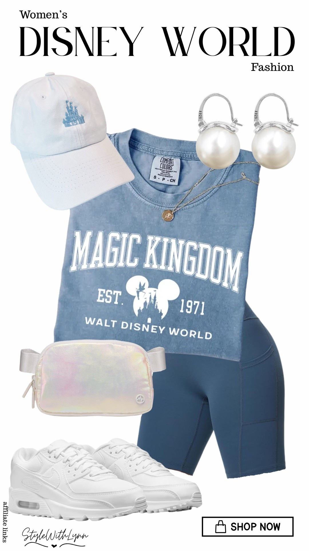 Disney Mom Magic Kingdom outfit. This is the perfect cute and comfortable Disney World outfit. 

#disneymom #disneyworld #magickingdom #disneyootd 

#LTKootd #LTKmomlife #LTKTravel