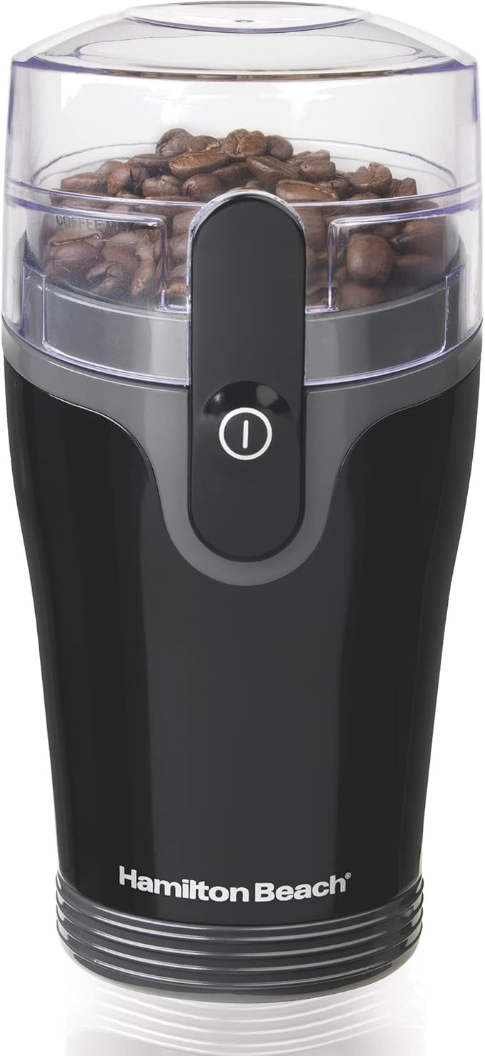 Hamilton Beach Fresh Grind Electric Coffee Grinder for Beans, Spices and More, Stainless Steel Bl... | Amazon (US)