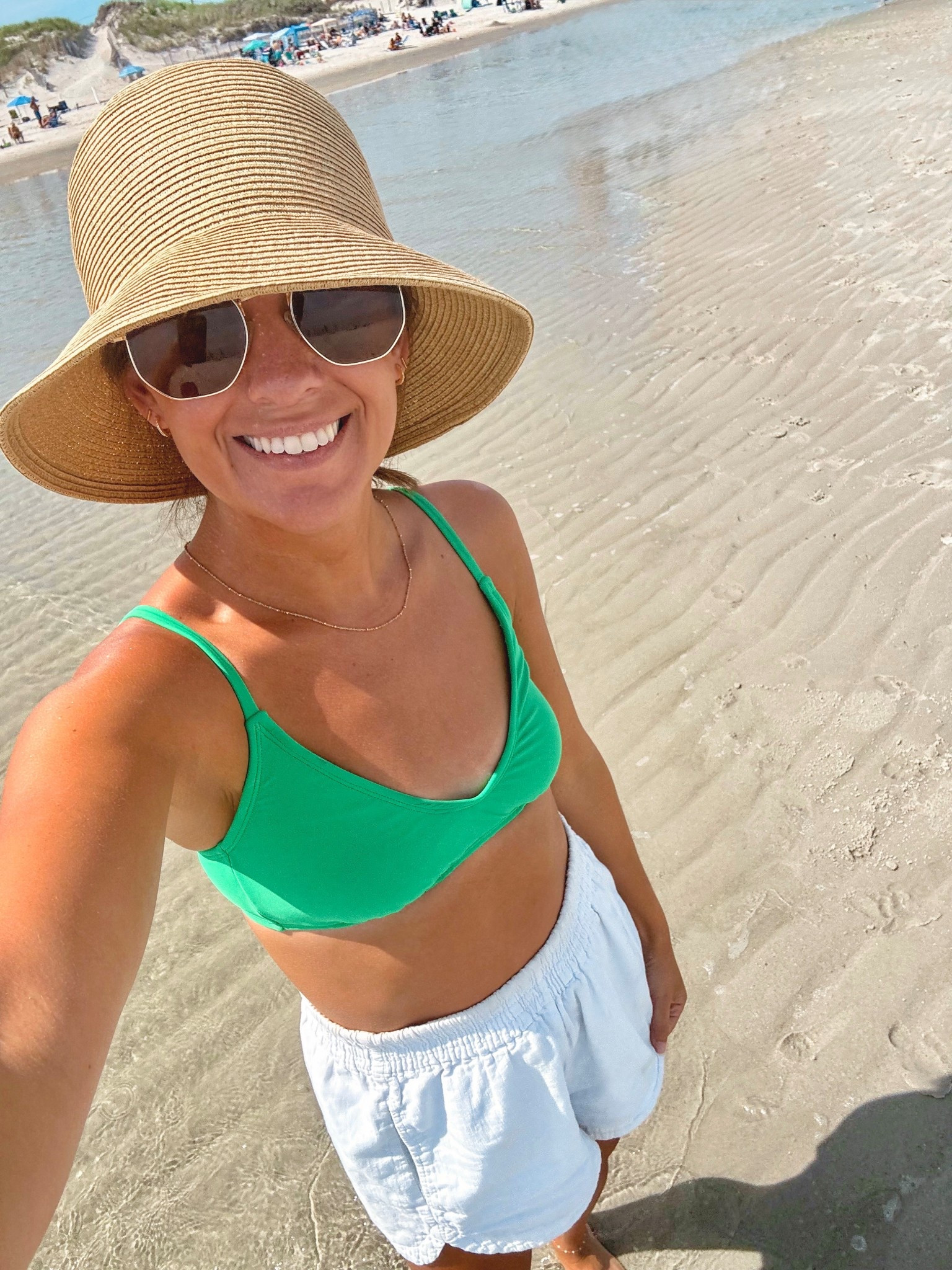 Wearing size small in my swim top and my shorts are older so I linked similar. 


#LTKStyleTip #LTKSeasonal #LTKPetite