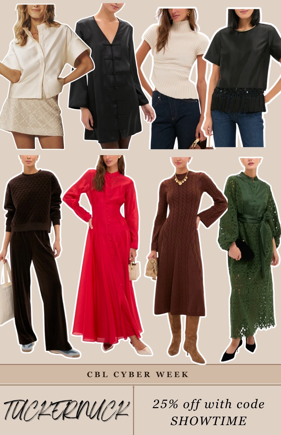 Gorgeous, high quality holiday outfit ideas currently 25% off for cyber week — statement tops, skirts, dresses and elevated loungewear 

#LTKCyberWeek #LTKHoliday