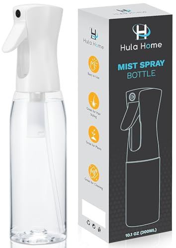 Hula Home Spray Bottle for Hair (10.1oz/300ml) - Powered by Flairosol® Spray Technology - Contin... | Amazon (US)