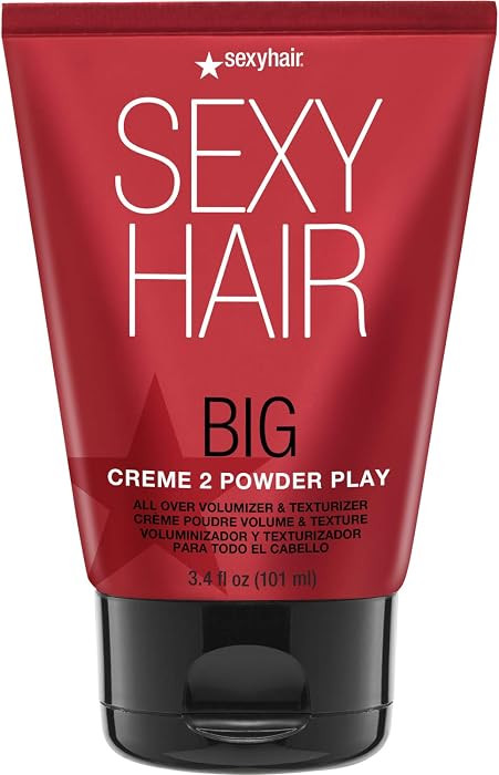 SexyHair Big Creme 2 Powder Play All Over Volumizer and Texturizer, 3.4 Oz | Up to 100% More Volu... | Amazon (US)
