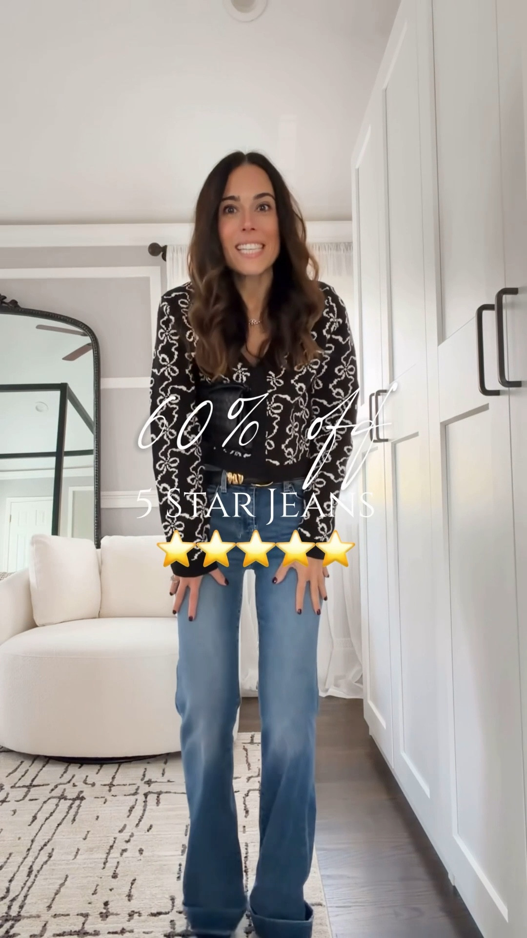 💬Comment JEANS and I’ll send you the link!
These jeans live up to the 5-star reviews 🤩
Flattering, comfy, the perfect amount of stretch… and they’re 60% OFF right now 🙌🏻

If you’ve been looking for a good pair of flare denim, these are IT.
🔗



#LTKOver40 #LTKHoliday #LTKGiftGuide