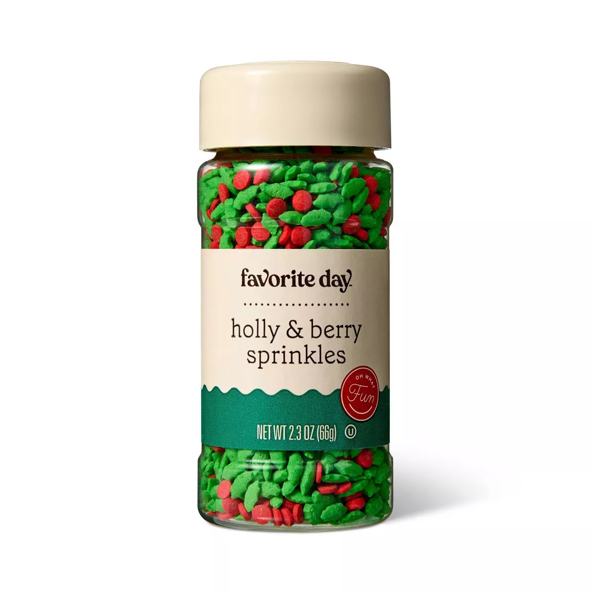 Christmas Holly and Berry Sprinkles - 2.3oz - Favorite Day™ | Target