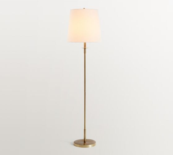 Remington Iron Floor Lamp (60") | Pottery Barn (US)