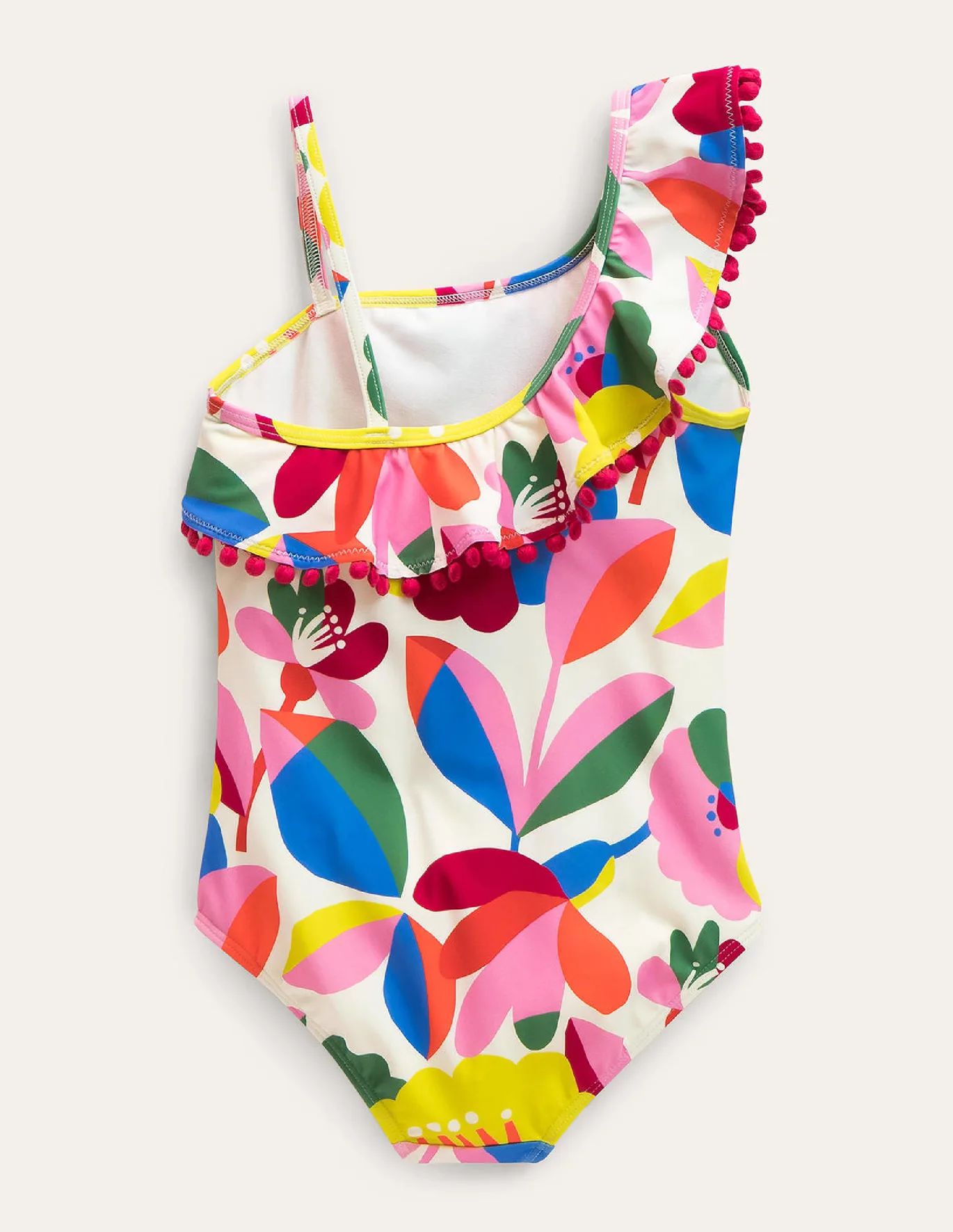 Frilly One Shoulder Swimsuit | Boden (US)