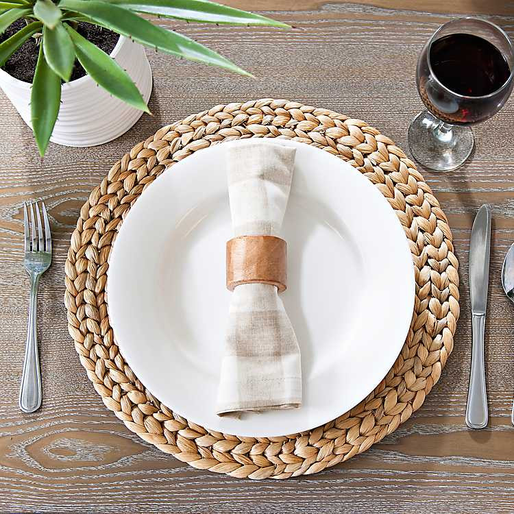Woven Seagrass Round Placemat | Kirkland's Home