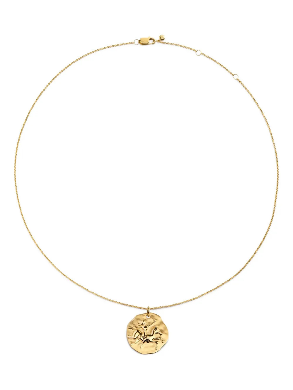 Monica Vinader GP Zodiac Sagittarius necklace - Gold | Farfetch Global