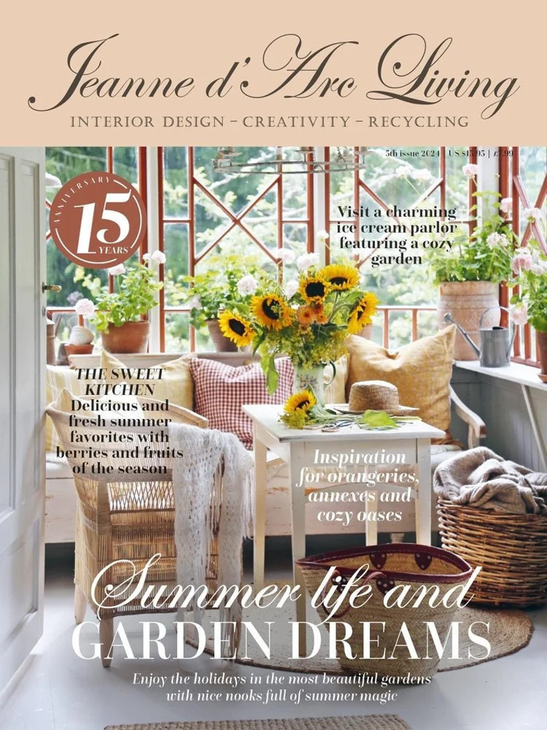 Jeanne D' Arc Living Magazine 2024 5th Issue Ships Beginning of July - Etsy | Etsy (US)