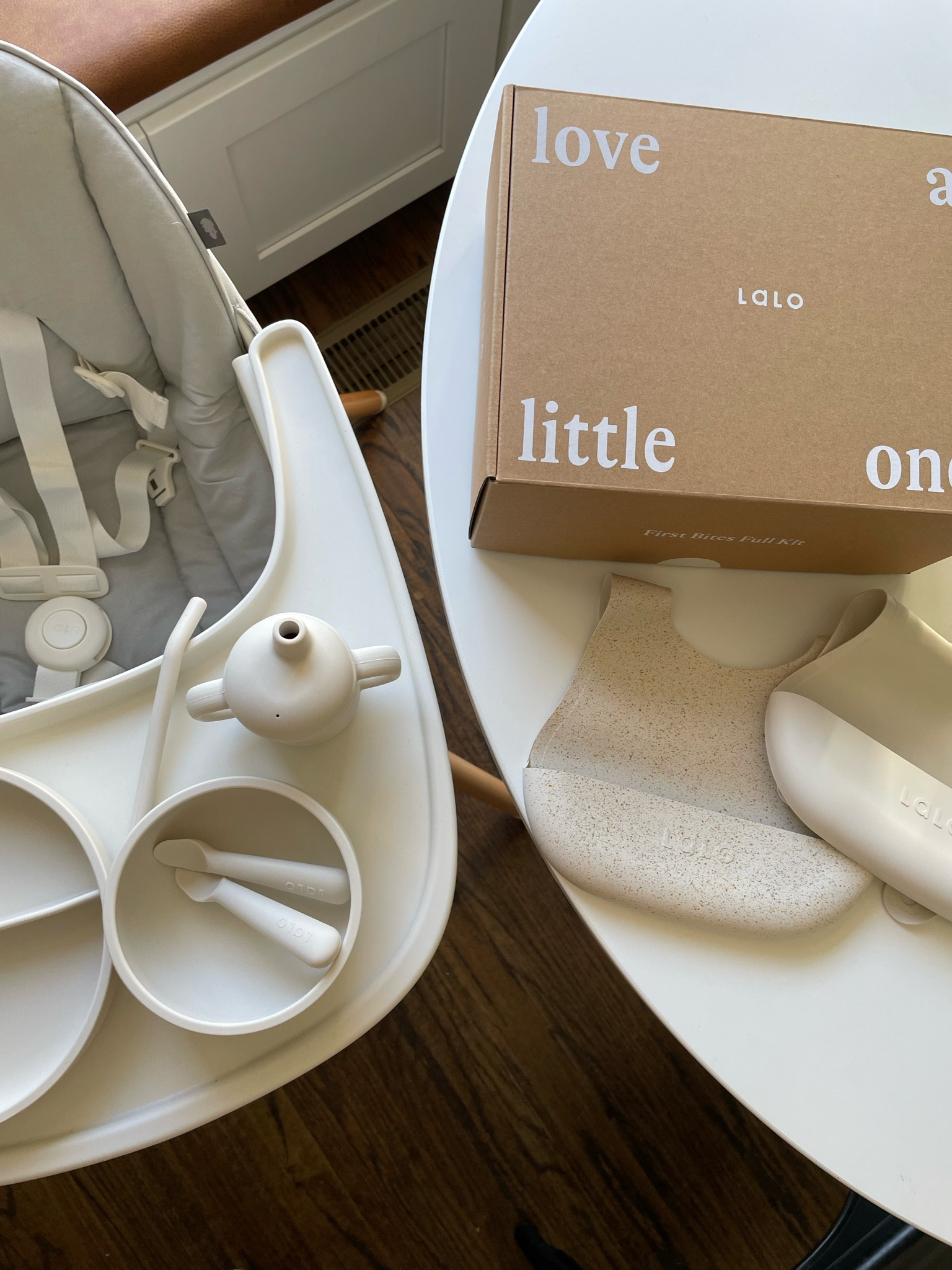 Our Lalo high chair and first bites kit! 

#LTKkids #LTKCyberweek #LTKbaby