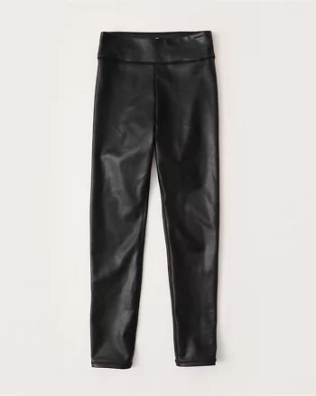 Vegan Leather Leggings | Abercrombie & Fitch US & UK