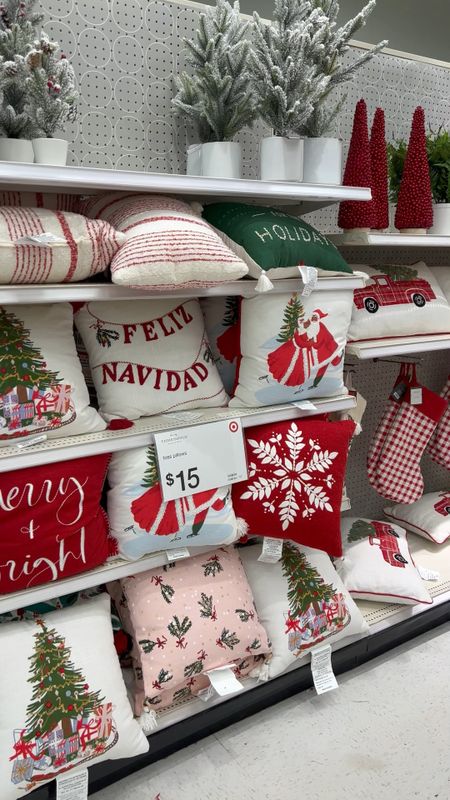 Holiday Decor Deals & Finds at Target, Holiday Throw Pillows, Stockings & Trees 

#LTKHoliday #LTKsalealert #LTKSeasonal