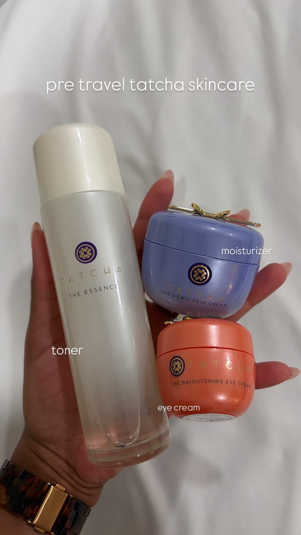My pre travel skincare essentials with Tatcha! 

(Skincare products, aging skincare, skincare toner, moisturizer) 

#LTKBeauty #LTKgrwm #LTKselfcare