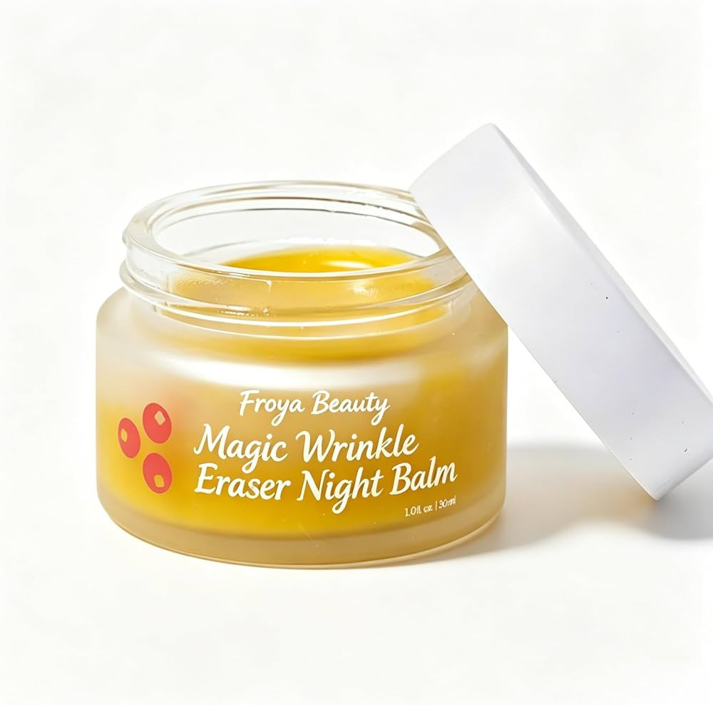 Froya Beauty Organics Mature Skin, Froya Beauty Magic Wrinkle Eraser Night Balm, Smooth Fine Line... | Amazon (US)