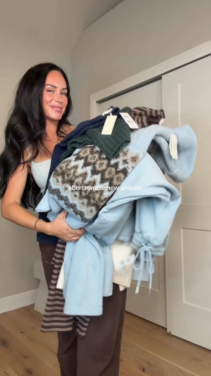 Abercrombie new arrivals try-on 😍 So many cute + cozy pieces for fall! I’m loving all of these right now. I’ll have everything I ordered linked over on my LTK 🫶🏻

My sizing: 5’7”, 145 lbs, 32DD



@abercrombie #abercrombie #abercrombiestyle #fallfashion #falloutfits #fallstyle abercrombie new arrivals, abercrombie fall new arrivals, abercrombie try on, abercrombie fall try on, abercrombie fall haul, fall fashion, fall outfit inspo, cozy fall outfits, cozy fall fashion, fall wardrobe, fall wardrobe staples, fall clothing haul, women’s fall fashion, casual fall outfits, chic fall outfits, everyday fall outfits, fall layering pieces, cozy sweaters, fall sweaters, fall basics, autumn outfit inspo, autumn fashion, new fall arrivals, fall 2026 fashion, abercrombie outfits