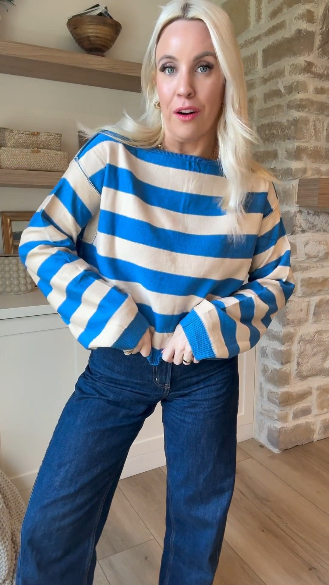 Amazon striped sweater on sale for $19.99 today! I did a size medium 

#LTKSaleAlert #LTKFindsUnder50 #LTKStyleTip