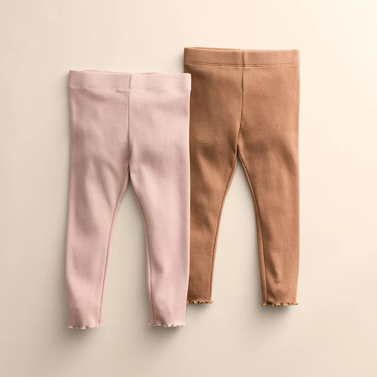 Baby & Toddler Little Co. by Lauren Conrad 2-Pack Lettuce-Edge Leggings | Kohl's