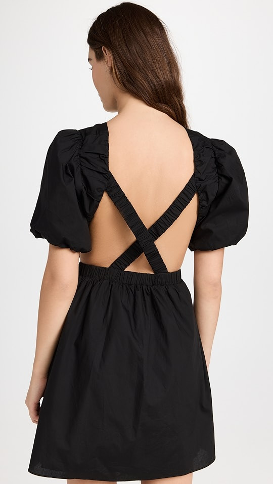 Cut-Out Poplin Mini Dress | Shopbop