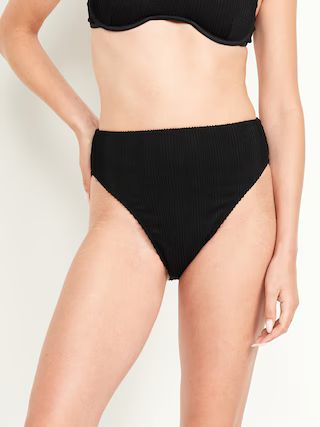 Extra High-Waisted French-Cut Swim Bottoms | Old Navy (US)