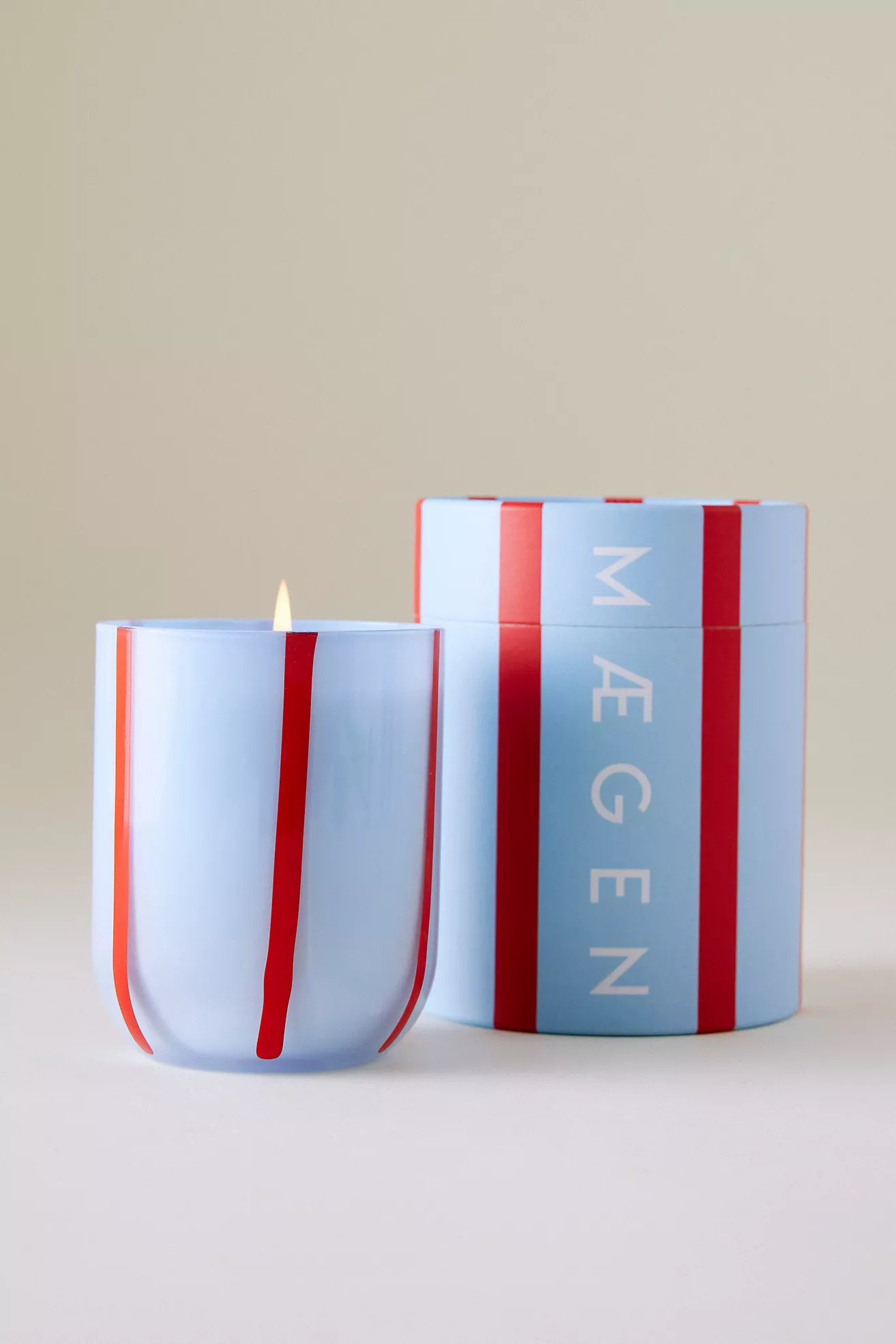 Maegen Tomato & Mint Leaf Glass Candle | Anthropologie (UK)
