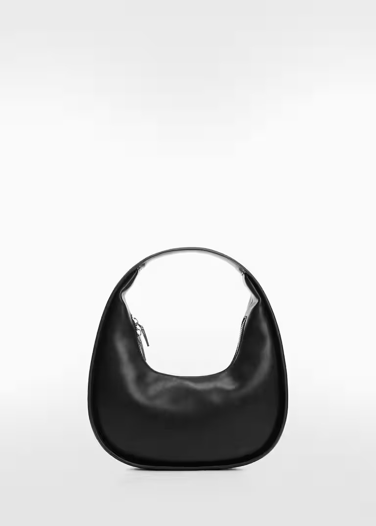 Leather-effect shoulder bag -  Women | Mango USA | MANGO (US)