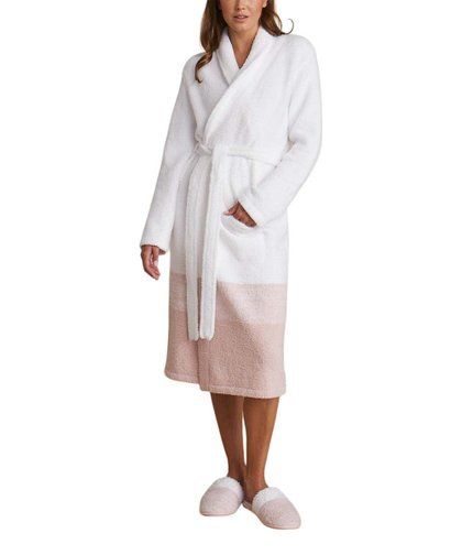 love this productWhite & Dusty Rose Heather Stripe CozyChic Robe - Women | Zulily