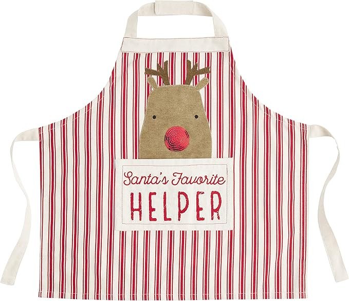 Mud Pie Unisex Kids Christmas Apron | Amazon (US)