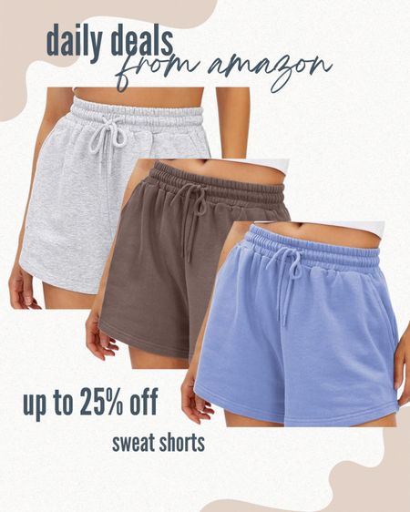 Daily deals from Amazon. Sweat shorts. Loungewear. Amazon fashion  

#LTKsalealert #LTKfindsunder50 #LTKstyletip