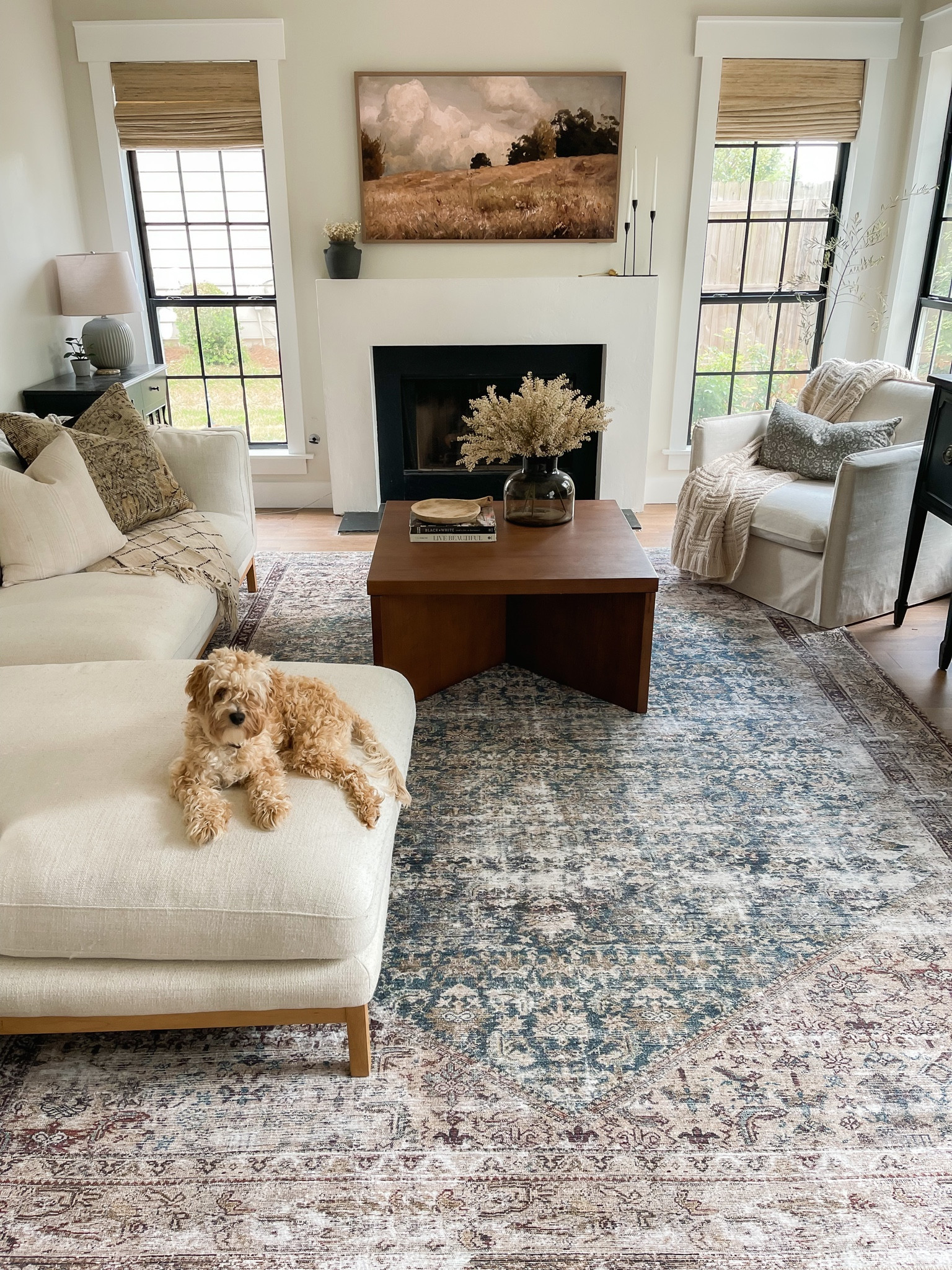 updated our living room decor to add a little warmth and color! this rug is the 8x11 size and is currently on sale!💗

#LTKsalealert #LTKhome