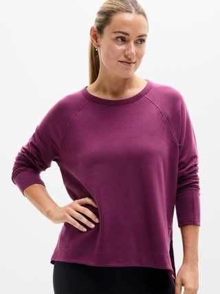 Coaster Luxe Recover Sweatshirt | Athleta