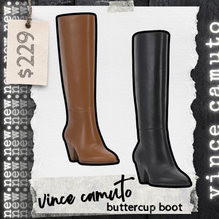 Vince camuto, buttercup boot, tall boots, leather, neutral, fall fashion, fall style, winter style 

#LTKshoecrush #LTKstyletip #LTKSeasonal