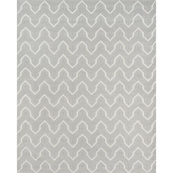 Langdon Prince Hand-Woven Wool Gray Area Rug | Wayfair North America