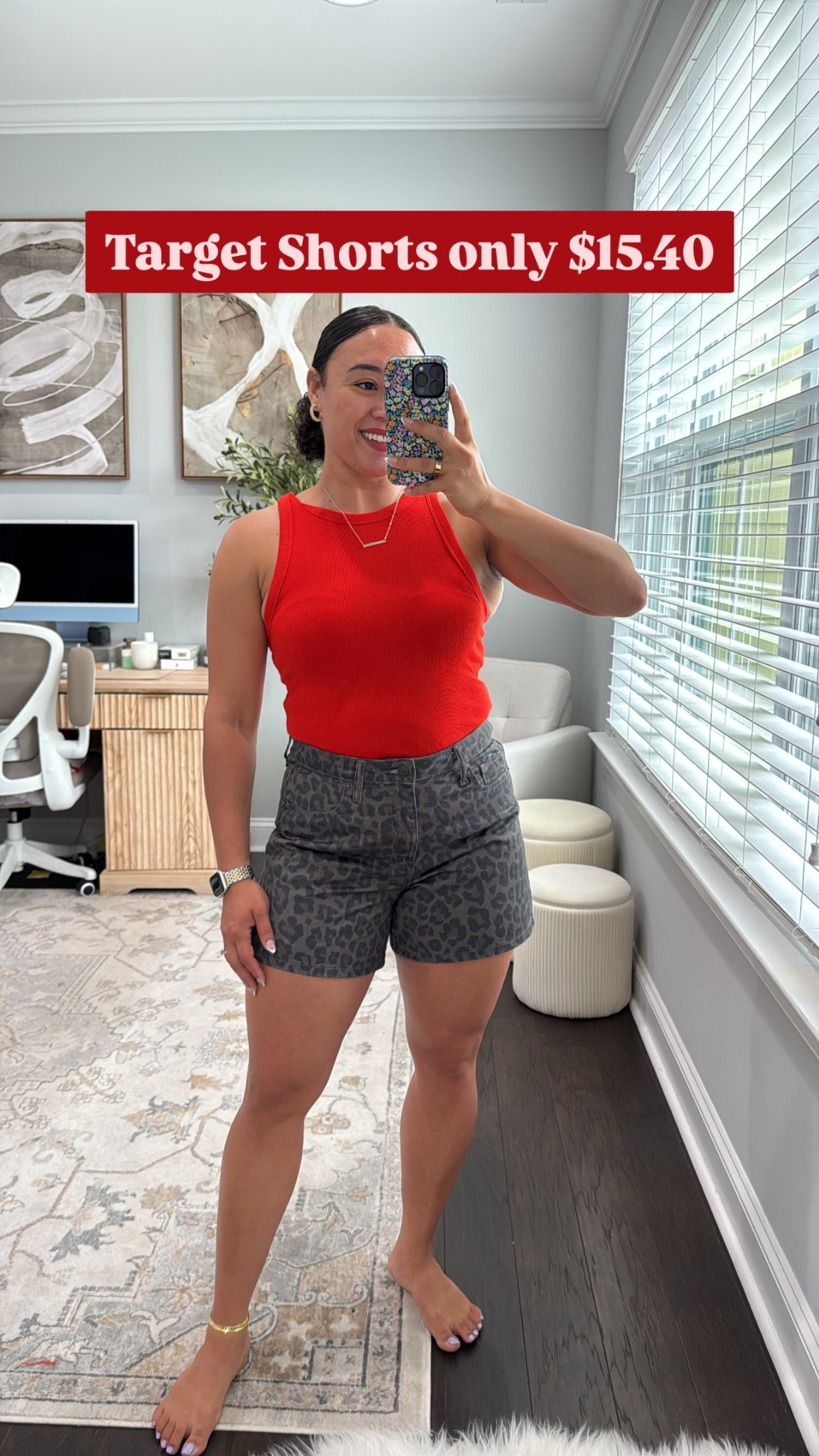 Wearing a medium tank and size 8 shorts grab these while on sale at Target 

#LTKMidsize #LTKSaleAlert #LTKStyleTip