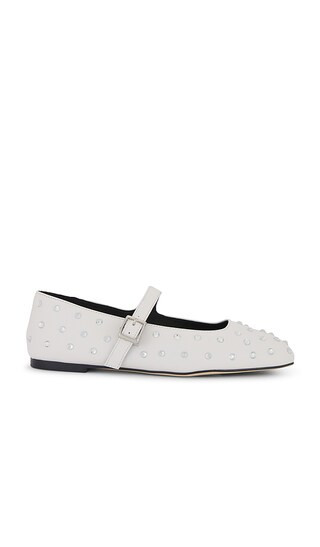Tony Bianco Buffy Flat in White. - size 7.5 | Revolve Clothing (Global)