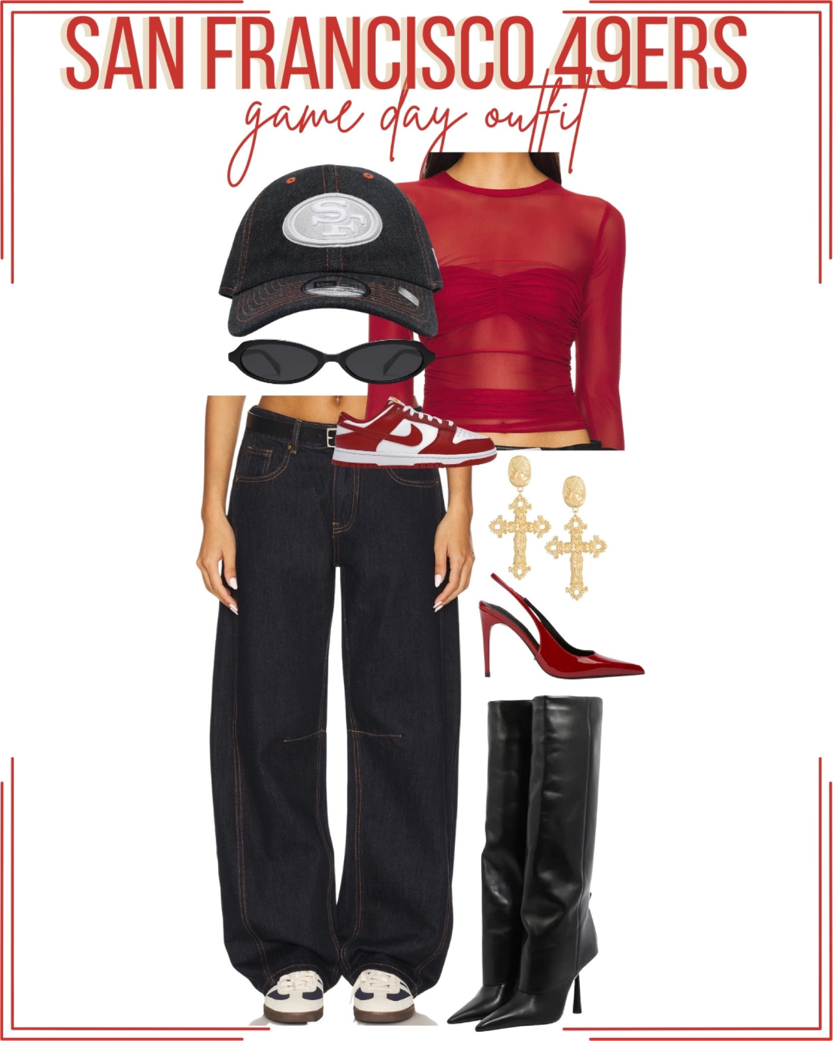 49ers game day outfit

hat: culture kings

#LTKshoecrush #LTKstyletip