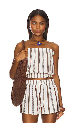 Top in Tiki Stripe | Revolve Clothing (Global)