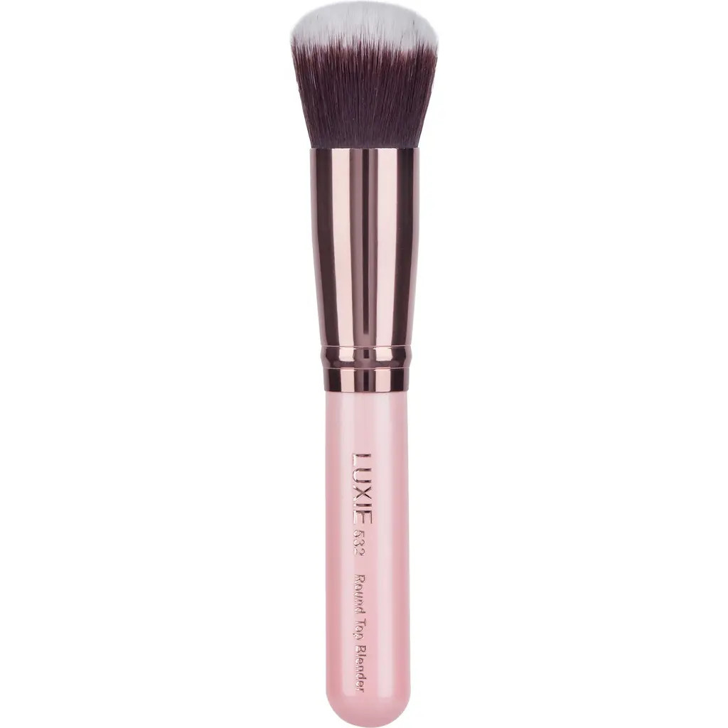 Luxie Rose 532 Gold Round Top Blender Face Brush at Nordstrom | Nordstrom