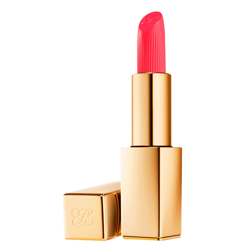 Estée Lauder Pure Color 320 Defiant Coral
        
            
                 - Batom Cremoso... | Beleza Na Web (BR)