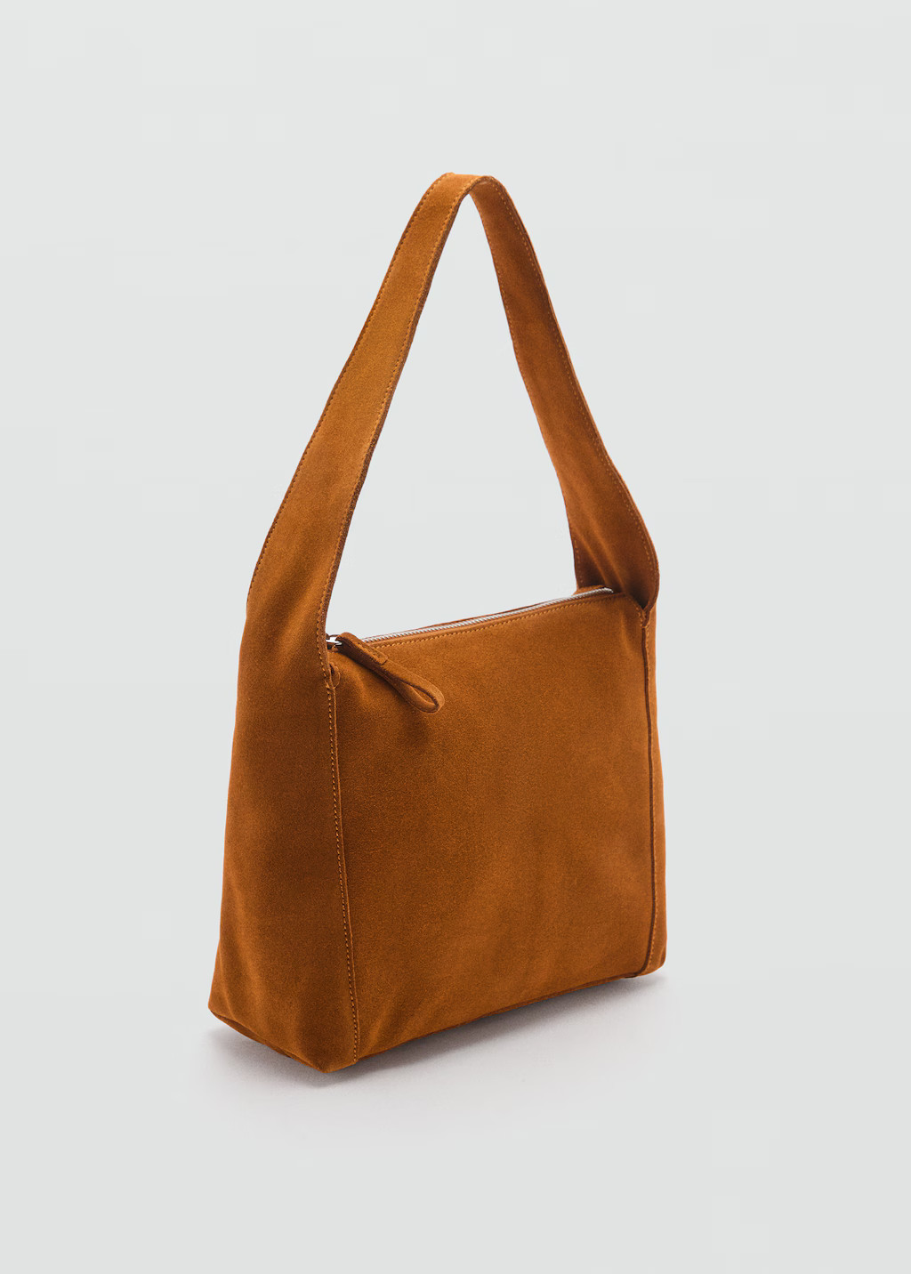 Suede shoulder bag | MANGO (US)