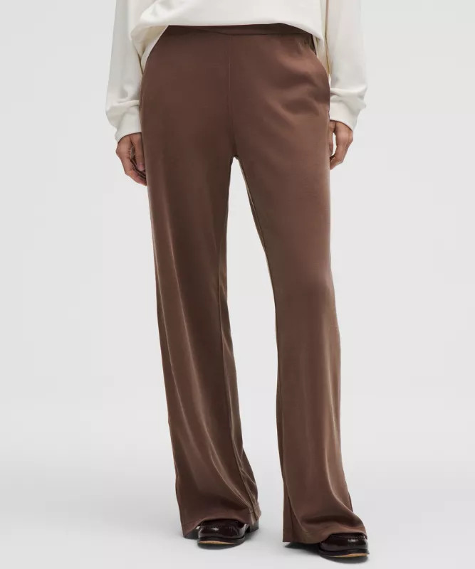 Softstreme High-Rise Wide-Leg Pique Pant | lululemon (AU)