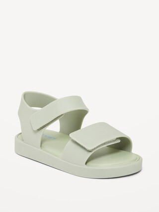 Unisex Jelly Double-Strap Sandals for Toddler | Old Navy (US)