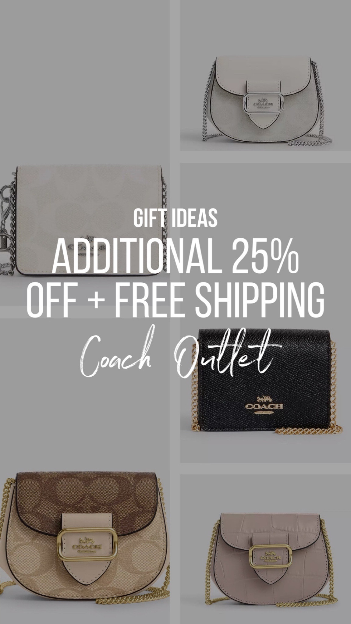 Gift ideas #coach #coachoutlet #christmas 
