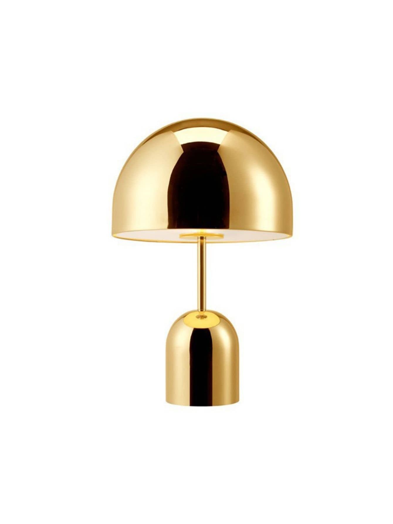 Tischlampe In Halbmondförmigem Design Mit Goldener Farbe | SHEIN