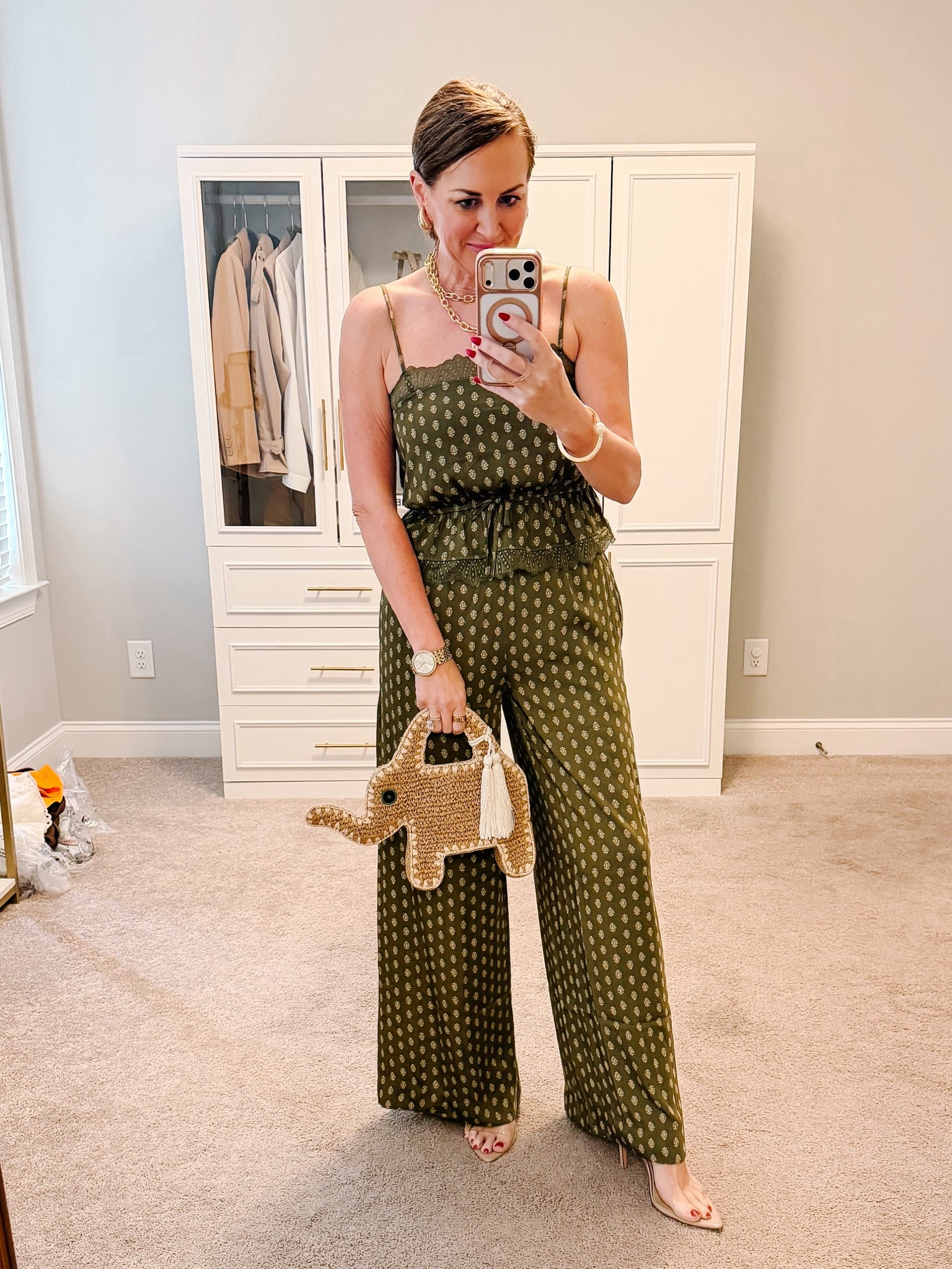 Target set
Target pajama set
Elephant bag
Simon miller elephant bag
Resort wear 2026
Beach dinner outfit
Size small in both 

#LTKSeasonal #LTKTravel #LTKOver40