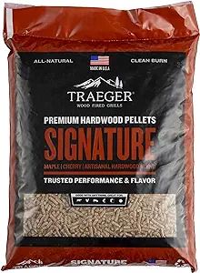 Traeger Grills Signature Blend 100% All-Natural Wood Pellets for Smokers and Pellet Grills, BBQ, ... | Amazon (US)