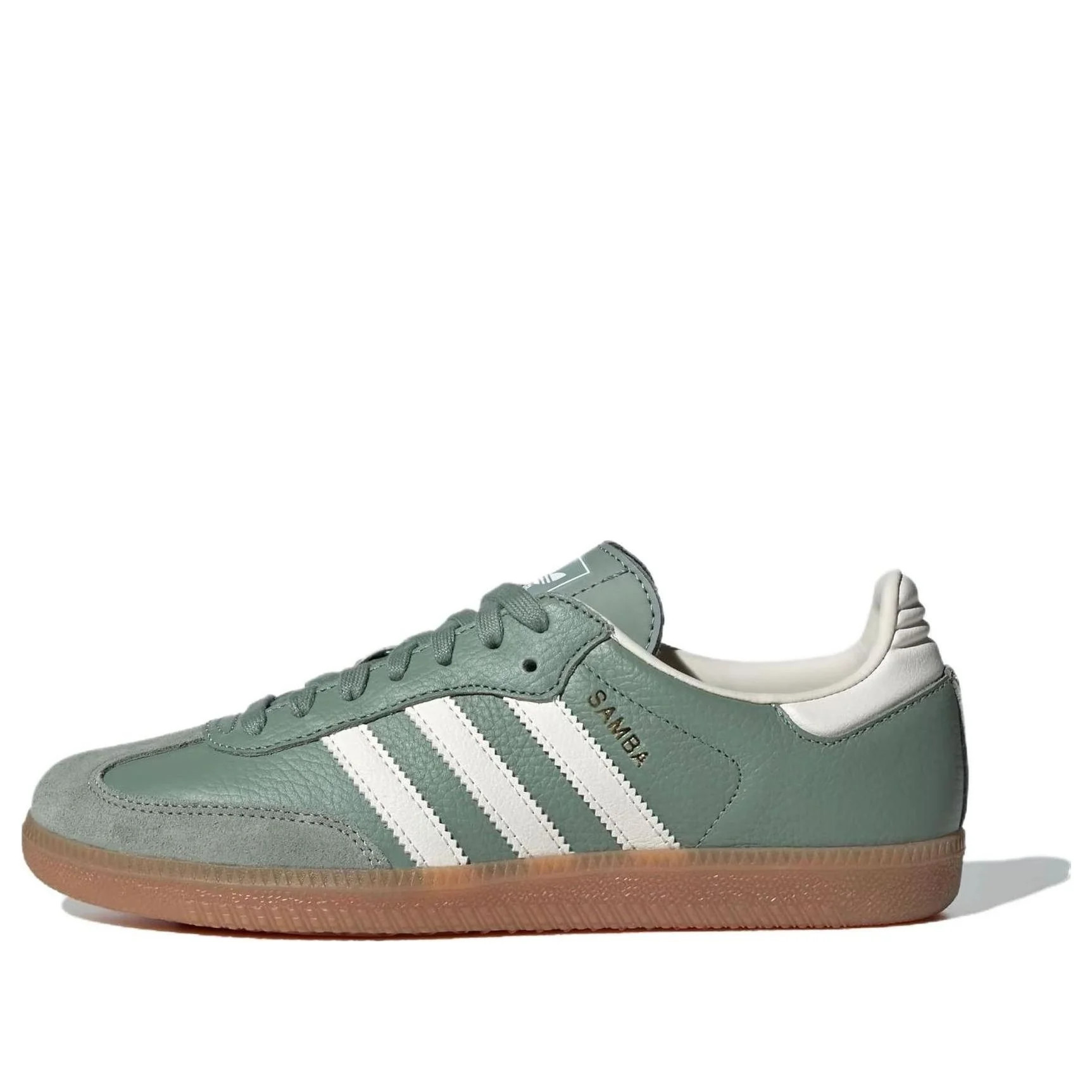 (WMNS) adidas Originals Samba OG Shoes 'Silver Green' IE7011 | KICKS CREW