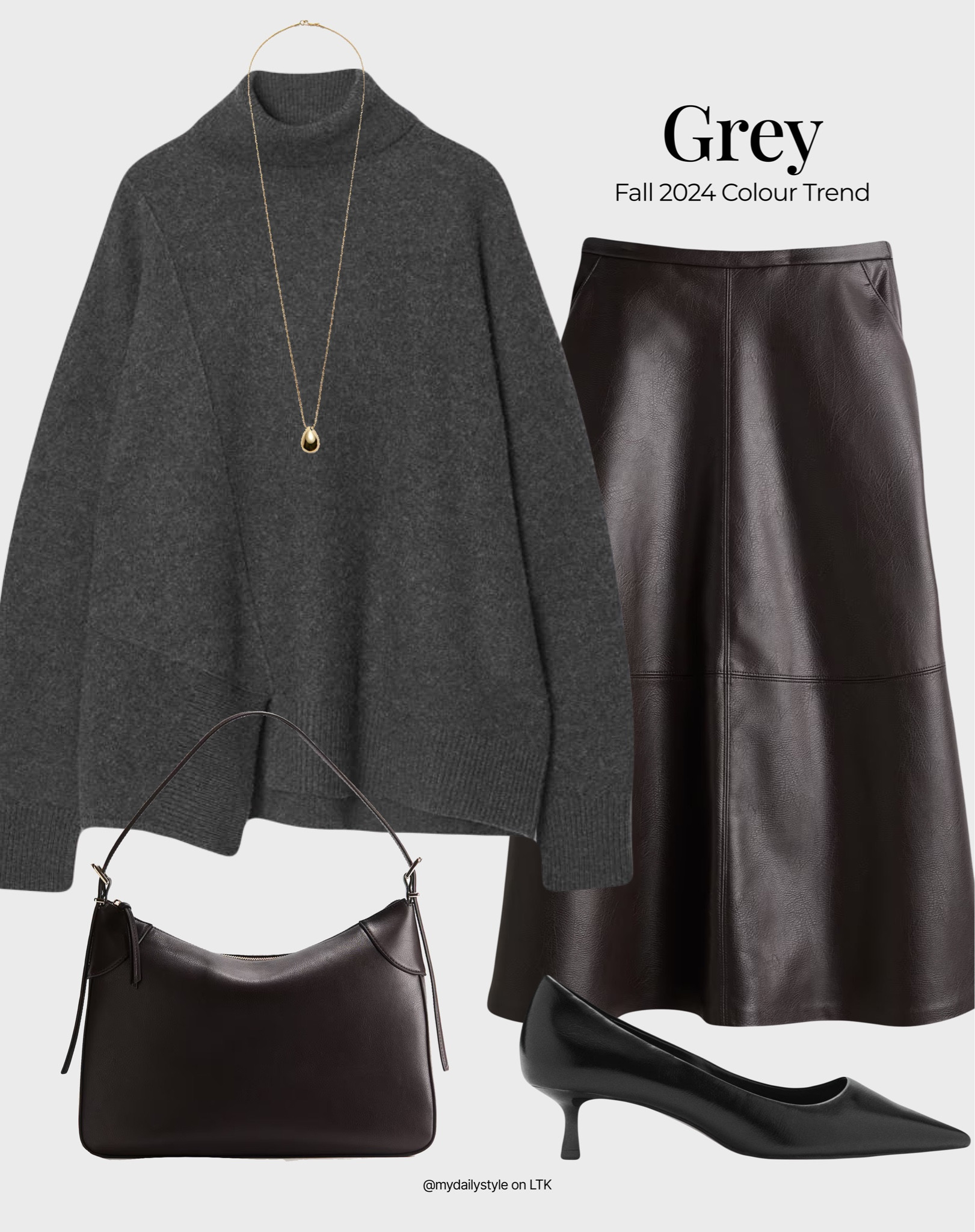 Grey fall styling inspiration. Check out more styling ideas in my profile. 

Tags: grey colour, gray color, cherry red, burgundy, fall style, pre-fall, autumn style, fall outfit, autumn outfit, fall fashion, autumn fashion, easy styling, simple everyday look, chic & basic outfit, Parisian look, casual outfit, capsule wardrobe, office look, brunch style, high street. 

#LTKautumn #LTKstyletip #LTKworkwear