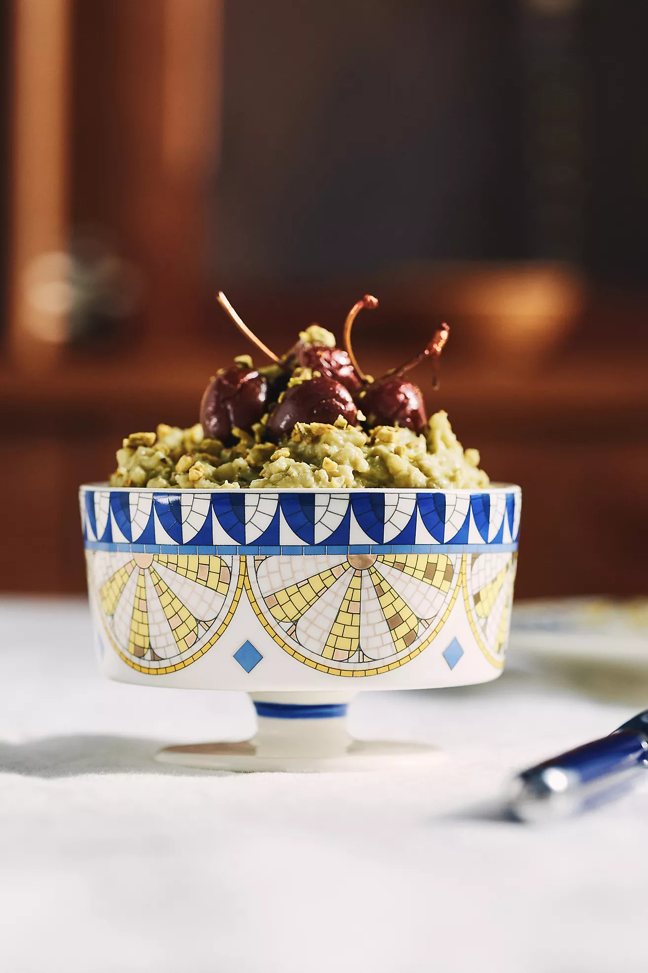 The Bistro Tile Stoneware Gelato Bowl: Italia Edition | Anthropologie (US)